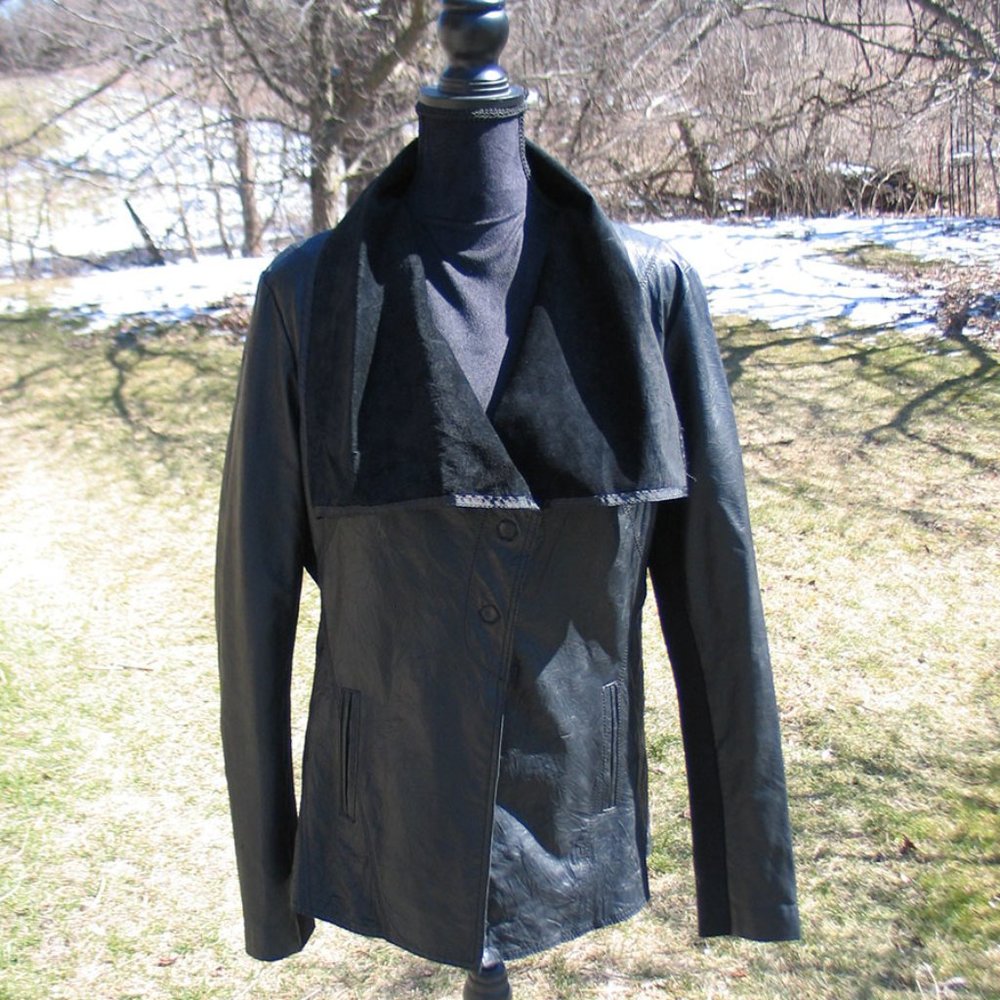 Blink Light Leather Jacket L2405
